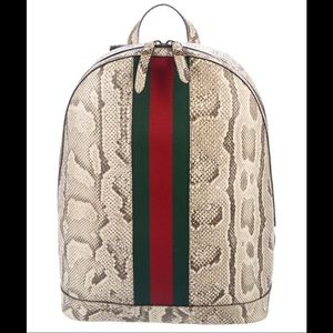 SOLD 🚫 Web Animalier Python Backpack